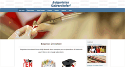 Desktop Screenshot of bulgaruniversiteleri.org